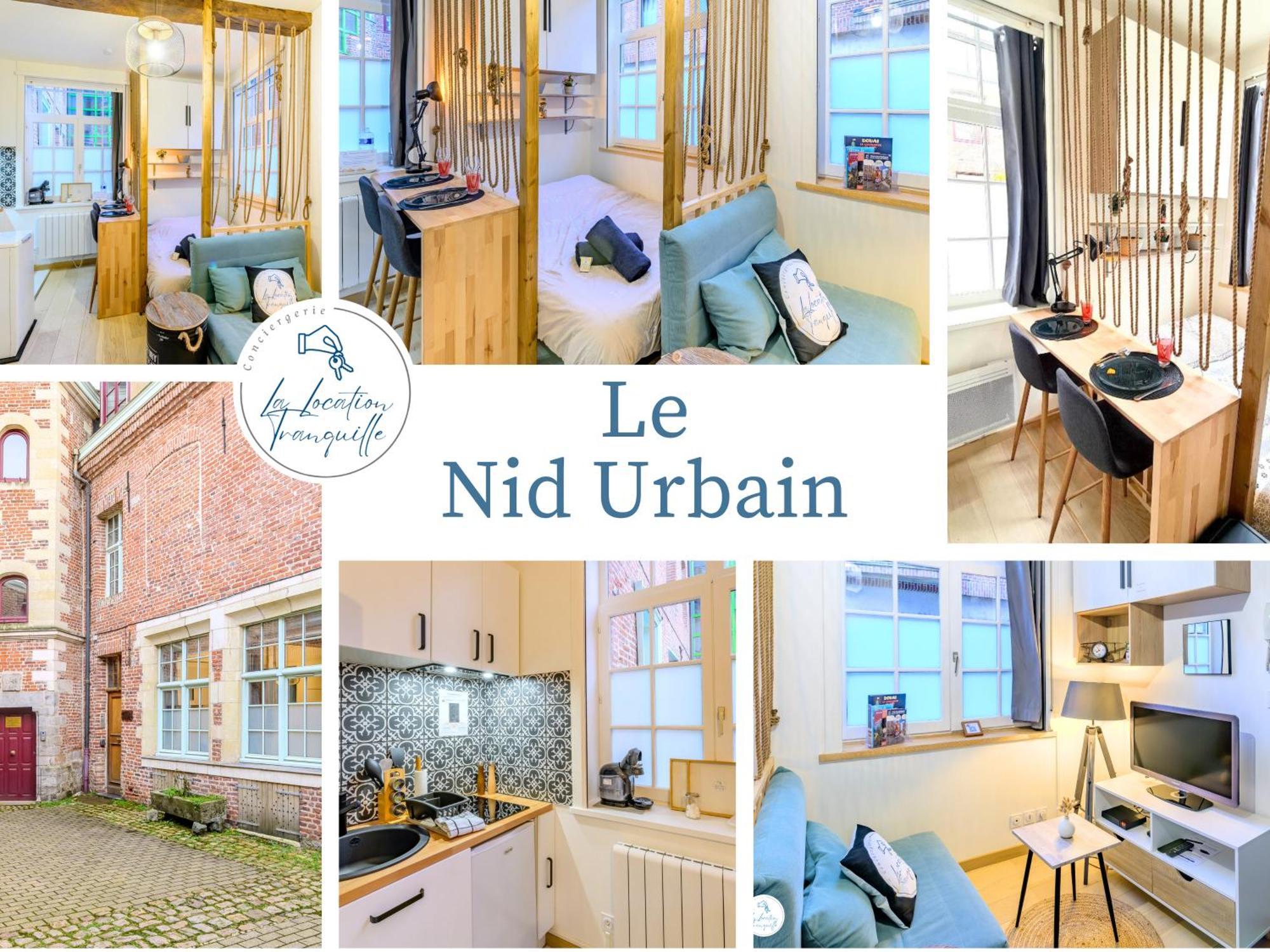 Nid Urbain - Proche Tribunal - Centre - Wifi - Tv Дуэ Экстерьер фото